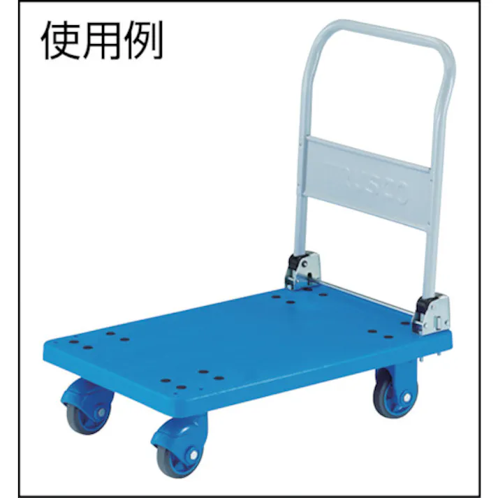 【CAINZ-DASH】トラスコ中山 グランカート用 自在キャスターφ100 エラストマー車 TYSFHG-100SEL-P80【別送品】