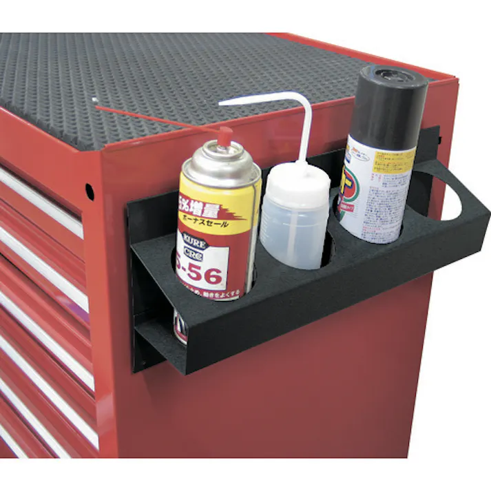 【CAINZ-DASH】トラスコ中山 マグネットスプレー缶ホルダ 4本用 TSH-400【別送品】