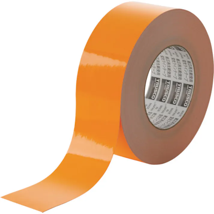 【CAINZ-DASH】トラスコ中山 蛍光ラインテープ50mmx10m オレンジ TLK-5010O【別送品】