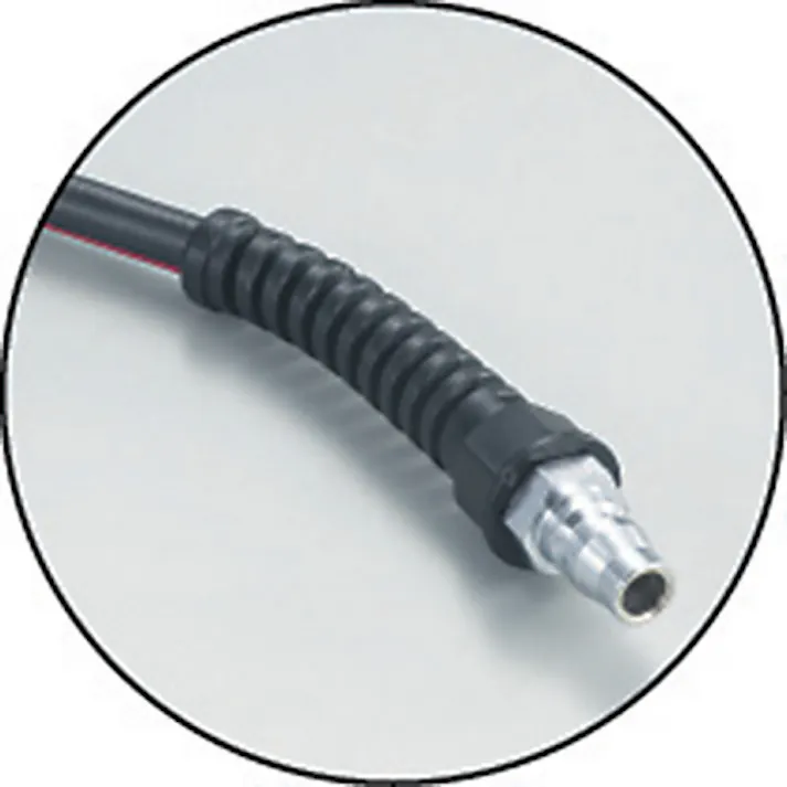 【CAINZ-DASH】トラスコ中山 手元らくらく補助ホース 6.5X1m 1/4金具付 TRH-6510【別送品】