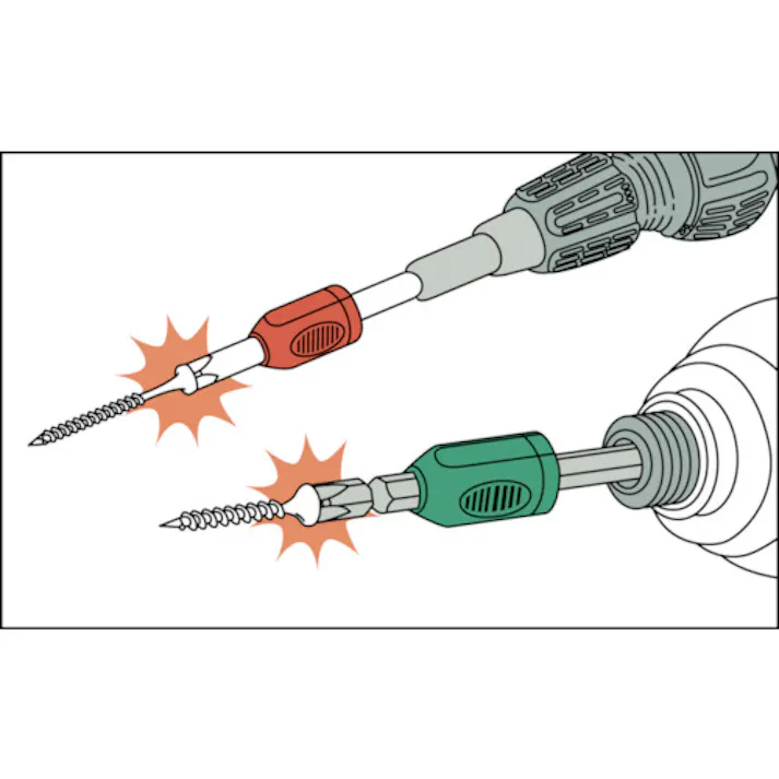 【CAINZ-DASH】トラスコ中山 ビット用アタッチメント マグキャッチミニ オレンジ 適応サイズ:Φ4.5~5.5mm (1個入) TMCM-OR【別送品】