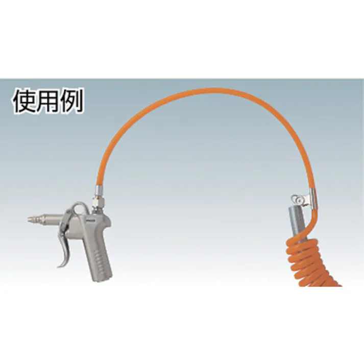 【CAINZ-DASH】トラスコ中山 取替用スプリング式ウレタンコイルホース 8m SC-10S【別送品】