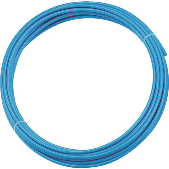 【CAINZ-DASH】トラスコ中山 ポリウレタンチューブ 4X2.5mm 10m巻 青 TEN-4X2.5-10-B【別送品】