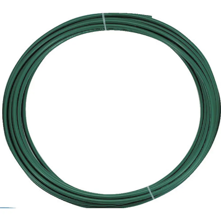 【CAINZ-DASH】トラスコ中山 ポリウレタンチューブ 10X6.5mm 10m巻 グリーン TEN-10-10-GN【別送品】