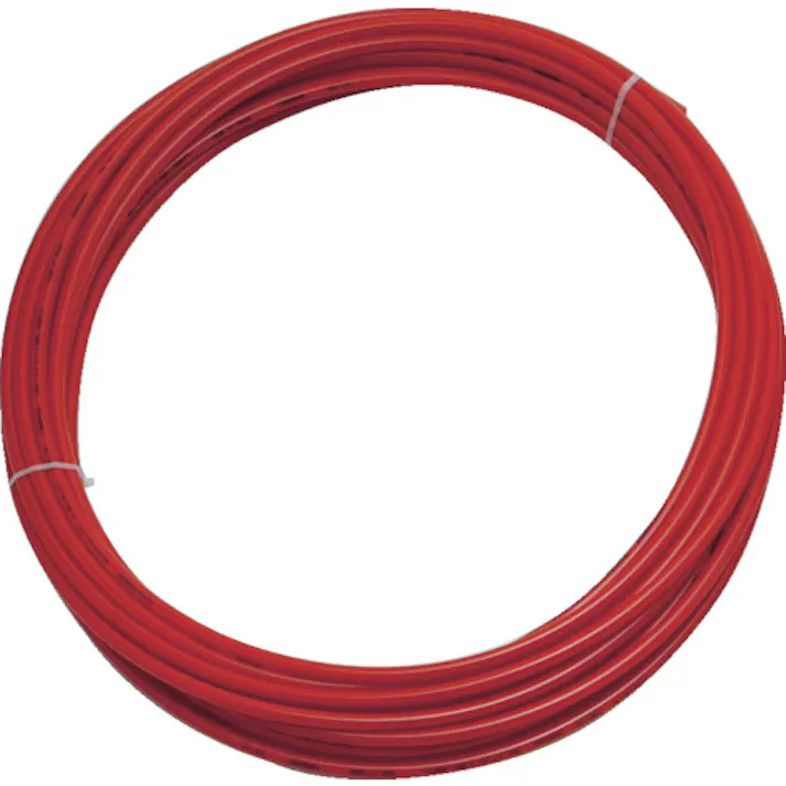 【CAINZ-DASH】トラスコ中山 ポリウレタンチューブ 10X6.5mm 10m巻 レッド TEN-10-10-R【別送品】