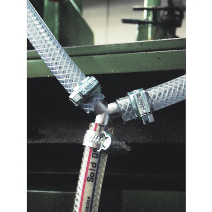 【CAINZ-DASH】トラスコ中山 ホース用継手 三叉ホース口 1/4 5個入 MH-209【別送品】