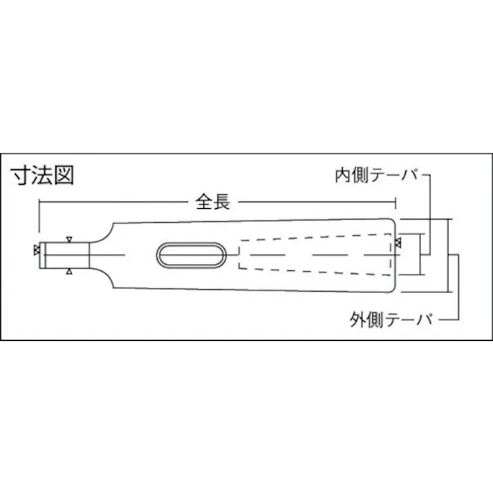 【CAINZ-DASH】トラスコ中山 ドリルスリーブ焼入 内径MT-3 外径MT-5研磨品 TDS-35Y【別送品】
