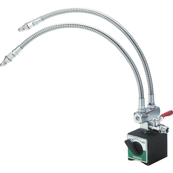 【CAINZ-DASH】トラスコ中山 マグネットベースクーラント 2軸用 ノズル400mm TMBC-2-R400【別送品】