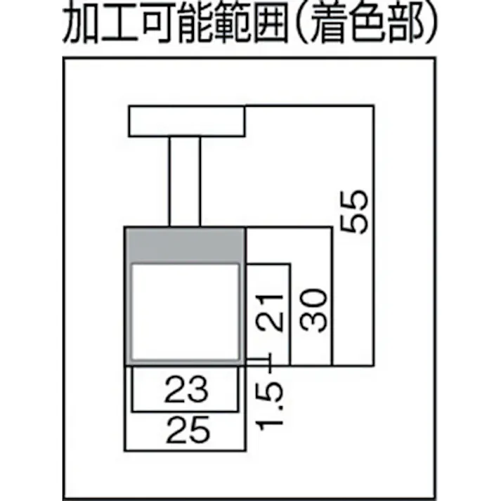 【CAINZ-DASH】トラスコ中山 マグネットホルダ(アルニコ磁石・円形・ハンドル付) 吸着力110N Φ25X30 NH-01【別送品】