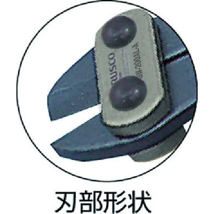 【CAINZ-DASH】トラスコ中山 ミニカッター アルミハンドルタイプ軽量 セーフティ孔付 GW-200AL-A【別送品】