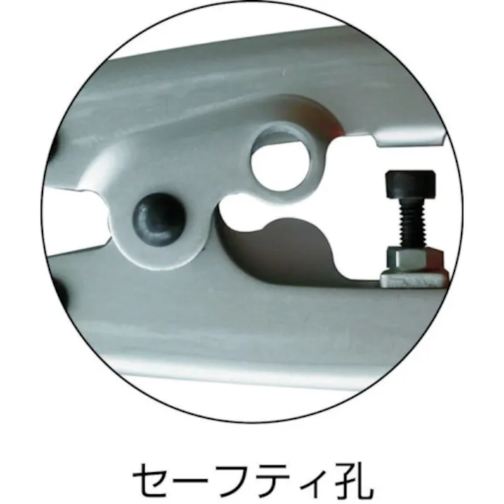 【CAINZ-DASH】トラスコ中山 ミニカッター アルミハンドルタイプ軽量 セーフティ孔付 GW-200AL-A【別送品】