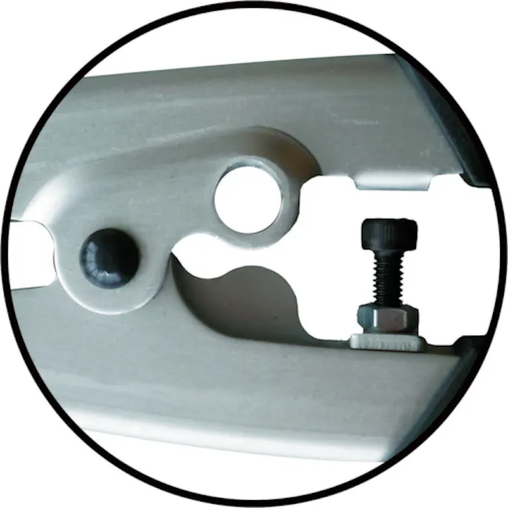 【CAINZ-DASH】トラスコ中山 ミニニッパー アルミハンドルタイプ軽量 セーフティ孔付 GWN-200-AL-A【別送品】