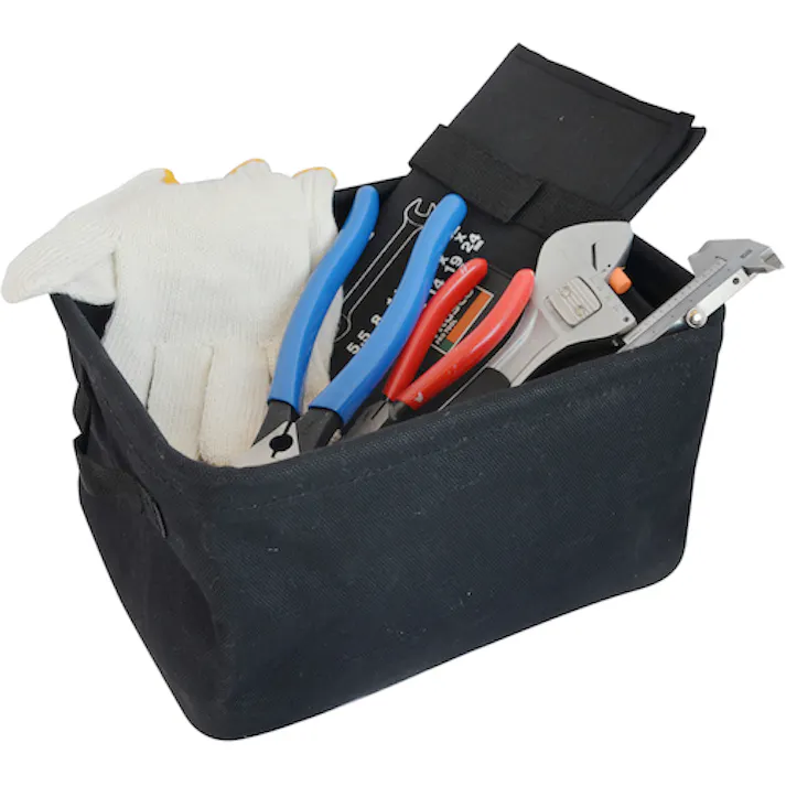 【CAINZ-DASH】トラスコ中山 クロスケース 黒 TCC-5-BK【別送品】