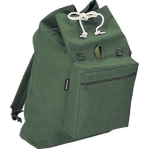 トラスコ中山 帆布デイパック 630X550 オリーブドラブ TDB-630-OD バックパック トラスコ中山 帆布デイパック 630X550 オリーブドラブ TDB-630-OD バックパック