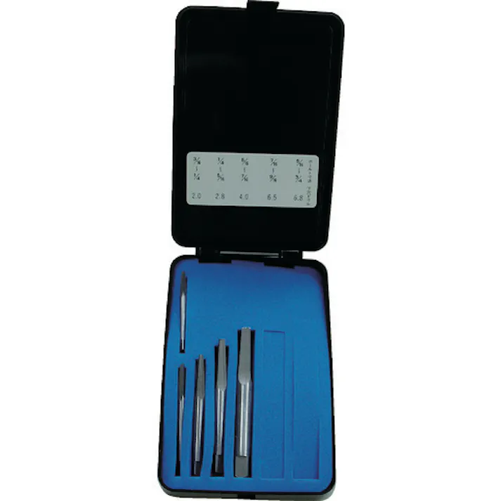 【CAINZ-DASH】トラスコ中山 エキストラクターセット 角型 5本組 樹脂ケース入 EXS-1815SK【別送品】