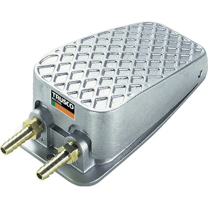 【CAINZ-DASH】トラスコ中山 切替弁(足踏み式) エアージェットフットバルブ エアースイッチ MFV-01【別送品】