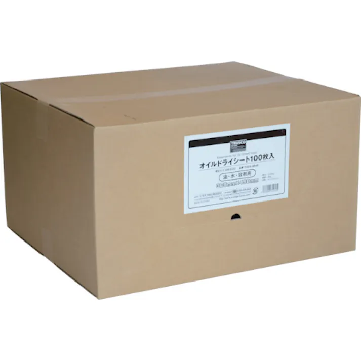【CAINZ-DASH】トラスコ中山 オイルドライシート 380×480 100枚入 TODS-3848【別送品】