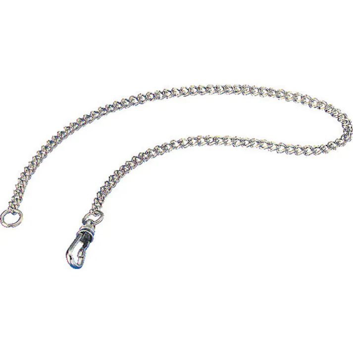 【CAINZ-DASH】トラスコ中山 チェーン 鉄 メッキ加工 3.3mm幅X300mm T860-35【別送品】