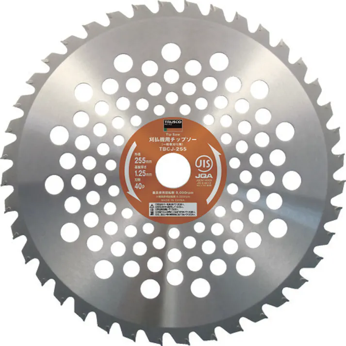 【CAINZ-DASH】トラスコ中山 刈払機用チップソー 一般草刈り用 Φ230X25.4X36P TBCJ-230【別送品】