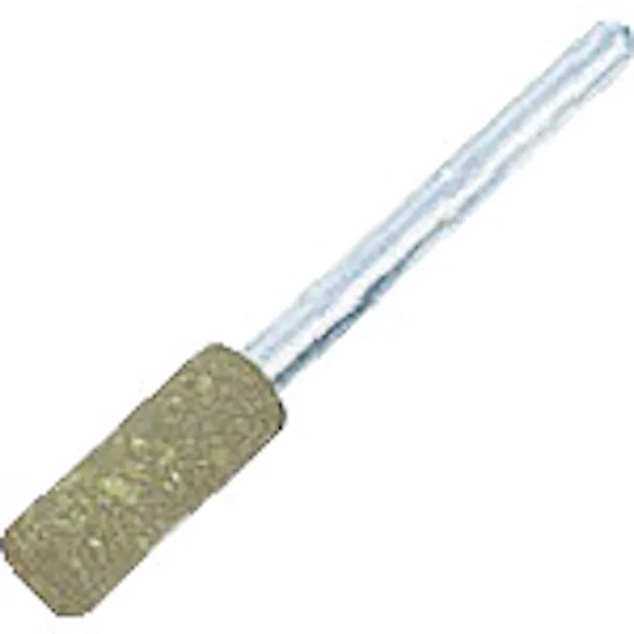 【CAINZ-DASH】トラスコ中山 高切削ゴム軸付砥石 Φ10X幅20X軸3 #80 10本入 GY810C【別送品】