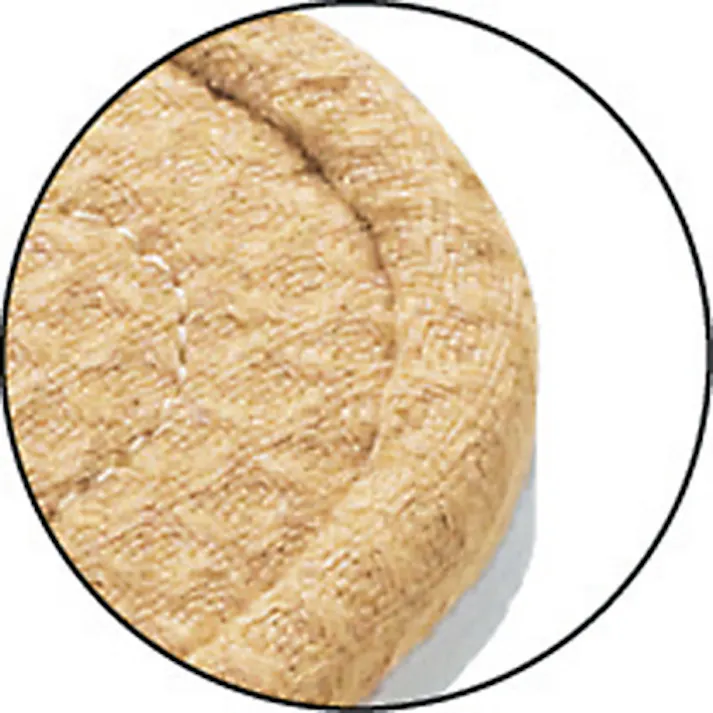 【CAINZ-DASH】トラスコ中山 オープンワッフルスリッパ ブラウン C-4822【別送品】