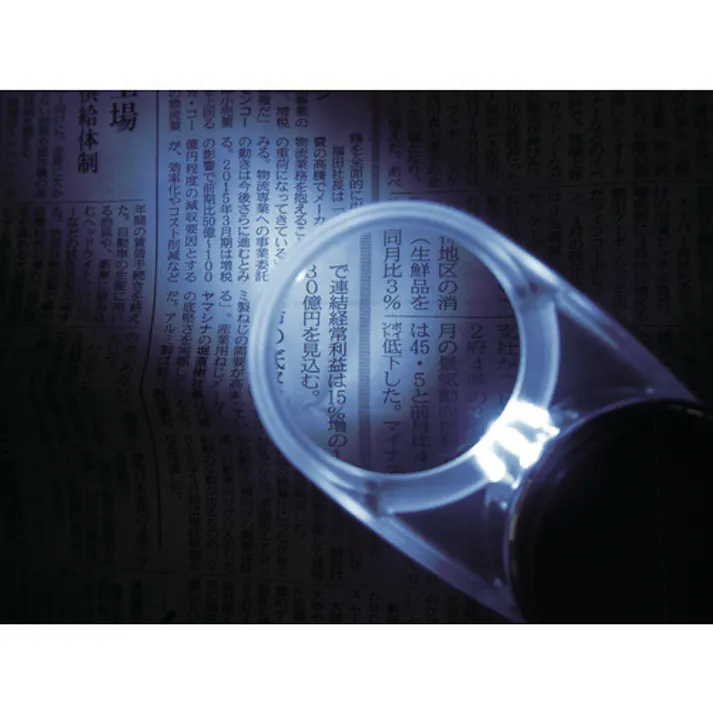 【CAINZ-DASH】トラスコ中山 LED付スライドポケットルーペ TSPL-35【別送品】