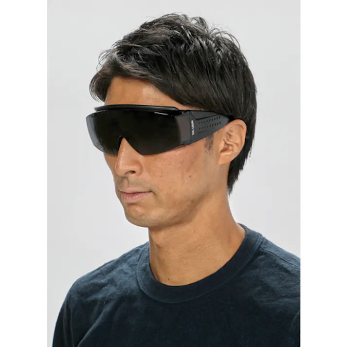 【CAINZ-DASH】トラスコ中山 一眼型セーフティグラス 上ひさしサイド付 GS-180N【別送品】