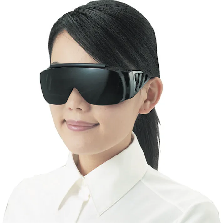 【CAINZ-DASH】トラスコ中山 一眼型遮光グラスガス溶接用プラスチック#1.4 GS-37W-14【別送品】