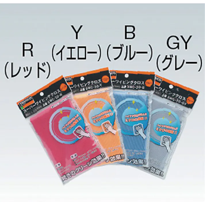 【CAINZ-DASH】トラスコ中山 スーパーワイピングクロス 300mmX300mm SWC-30【別送品】