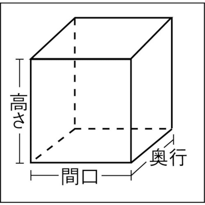 【CAINZ-DASH】トラスコ中山 パレットカバー１３００×１３００×１２００　ベルト付 TPC-B-2【別送品】