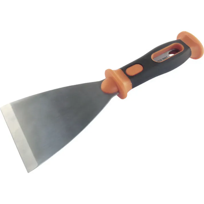 【CAINZ-DASH】トラスコ中山 ステンレスハンマーへらTPR樹脂柄 Y型直刃76mm TDHS-7【別送品】