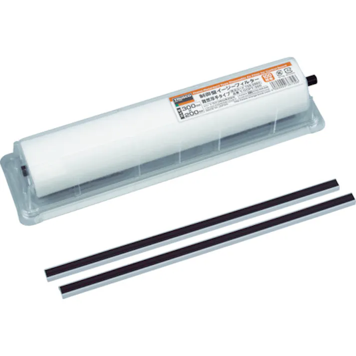 【CAINZ-DASH】トラスコ中山 制御盤イージーフィルター 難燃厚手タイプ 300X200 50枚分 1本 T-OCPT-300【別送品】