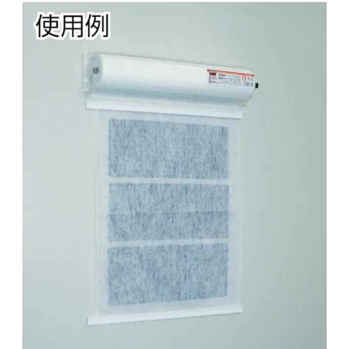 【CAINZ-DASH】トラスコ中山 制御盤イージーフィルター 難燃厚手タイプ 300X200 50枚分 1本 T-OCPT-300【別送品】