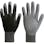 【CAINZ-DASH】トラスコ中山 ウレタンフィット手袋　黒　Ｓサイズ TUFG-BS【別送品】