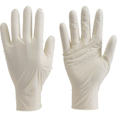【CAINZ-DASH】トラスコ中山 使い捨て極薄手袋　　Ｓ　ホワイト　（１００枚入） TGL-493S【別送品】