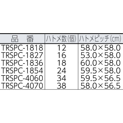 TRUSCO中山 TRUSCO アルミ蒸着塩ビ遮熱シート 1.77×2.7M TRSPC-1827