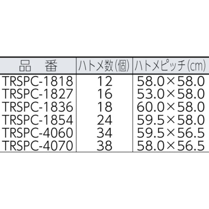 【CAINZ-DASH】トラスコ中山 アルミ蒸着塩ビ遮熱シート　１．７７×３．６Ｍ TRSPC-1836【別送品】