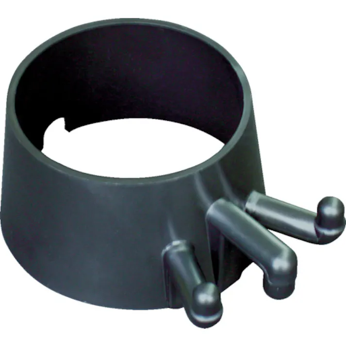 【CAINZ-DASH】トラスコ中山 コーン用PPロープフック 黒 TRF-BK【別送品】