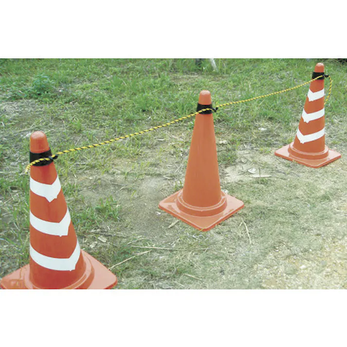 【CAINZ-DASH】トラスコ中山 コーン用PPロープフック 黒 TRF-BK【別送品】