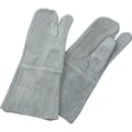 【CAINZ-DASH】トラスコ中山 溶接用牛床厚手手袋３本指 TYK-T3【別送品】