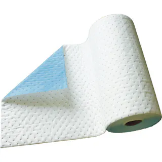 【CAINZ-DASH】トラスコ中山 フィルム裏地付き油吸収シート 油専用 ロールタイプ 幅600mm TOAM-620【別送品】