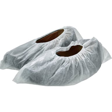 【CAINZ-DASH】トラスコ中山 シューズカバー　５０足入　ホワイト【別送品】