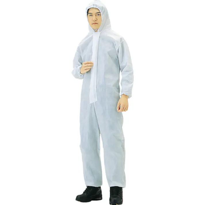 【CAINZ-DASH】トラスコ中山 不織布使い捨て保護服 LLサイズ TPC-LL【別送品】