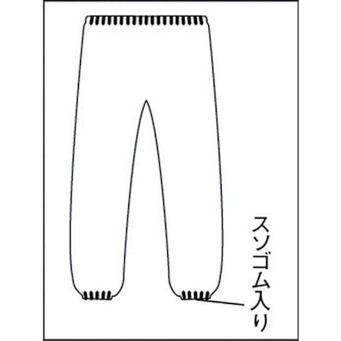 【CAINZ-DASH】トラスコ中山 タイベック製作業服　ズボン DPM-301【別送品】