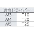 【CAINZ-DASH】トラスコ中山 ６ロブボタンボルト　ステンレス　Ｍ５×２５　１０本入 B106-0525【別送品】