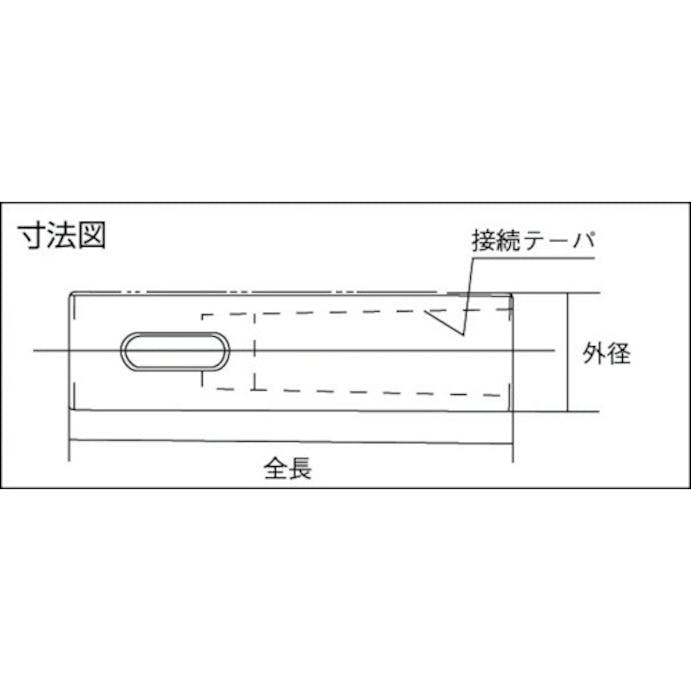 【CAINZ-DASH】トラスコ中山 ターレットスリーブ　３２ｍｍ×ＭＴ１ TTS-321【別送品】