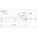 【CAINZ-DASH】トラスコ中山 超硬付ハーフセンター　ＭＴ４　３．５ｍｍ THSP-4-1435【別送品】