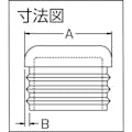 【CAINZ-DASH】トラスコ中山 四角パイプインサート　２０ｍｍ　１０個入 TSPI-20-10【別送品】