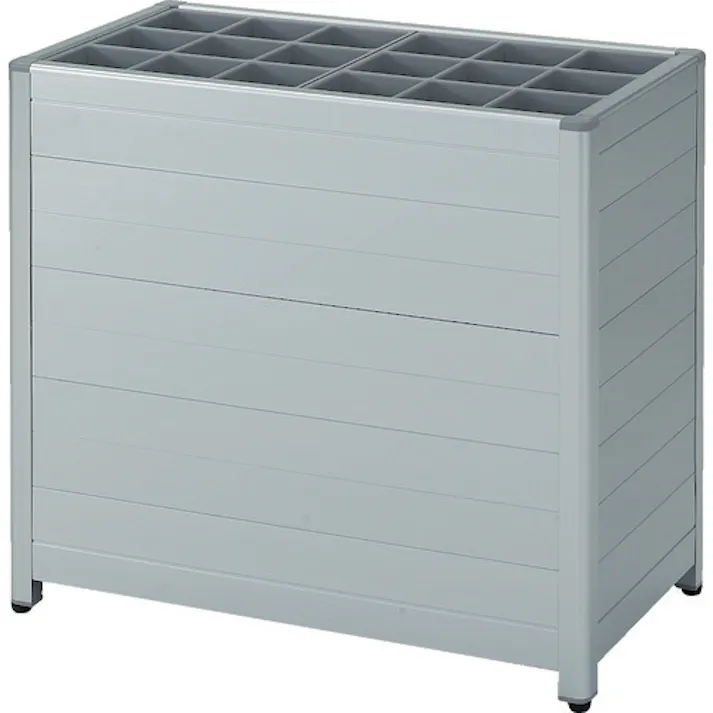 【CAINZ-DASH】トラスコ中山 アルミ傘立て パネルタイプ 18本立 TAK-18P【別送品】