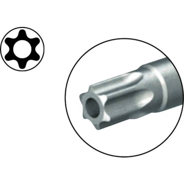 【CAINZ-DASH】トラスコ中山 ヘクスローブビット穴付MG付 T25X65H THB-T25-65【別送品】